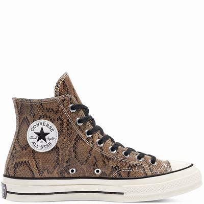 Converse Archive Reptile Chuck 70 - Naisten Matalavartiset Tennarit - Ruskea/Beige